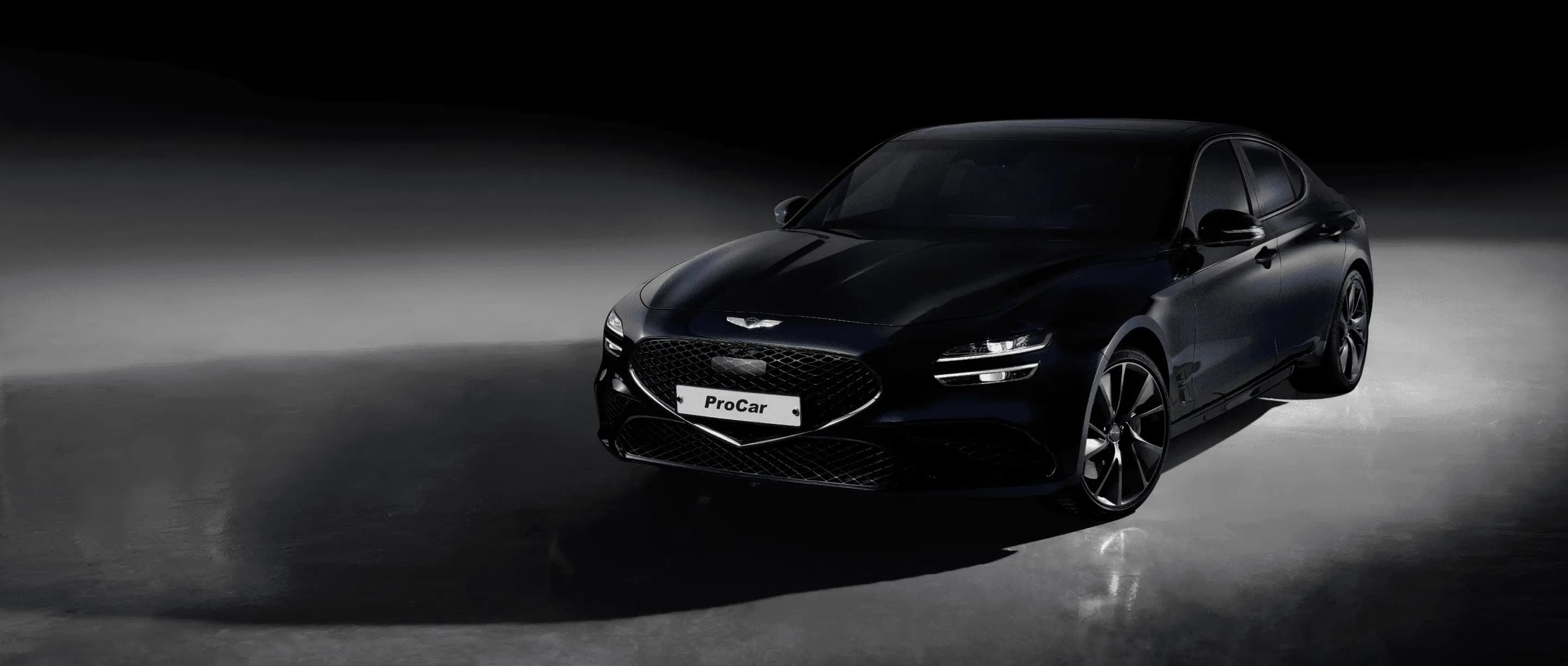 Black car